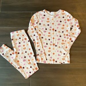 Gap Kids 🎃 Light Pink Halloween Pumpkin Pajamas - Never Worn